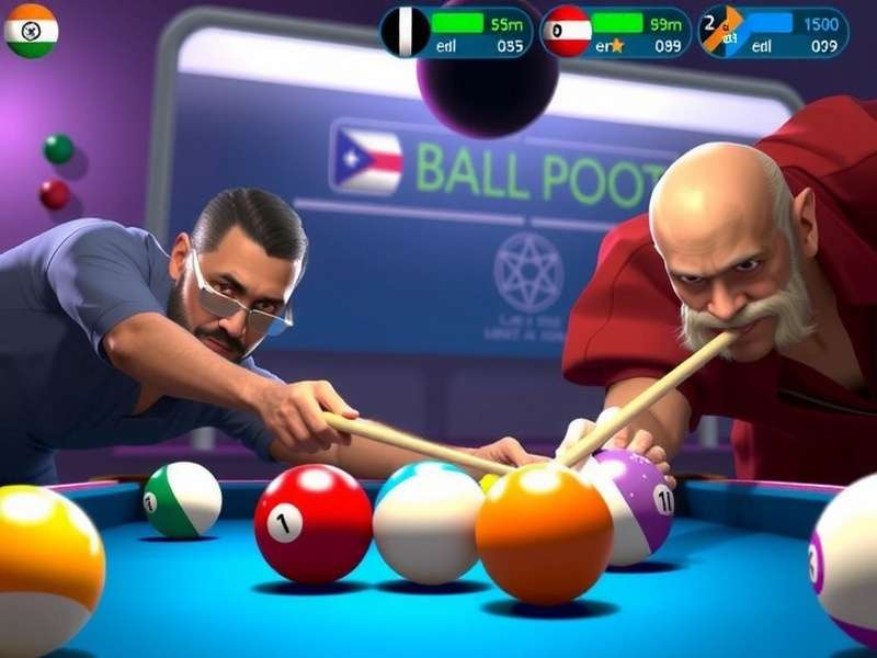 Indian gamers competing in 8 Ball Pool Sensation 8 Ball Pool Sensation Indian players